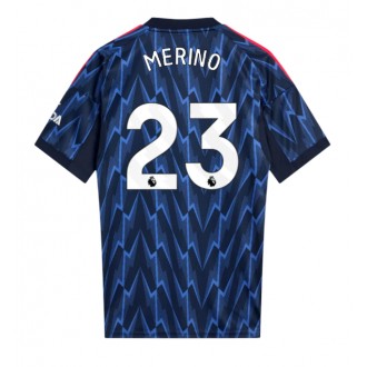 Arsenal Mikel Merino #23 Bortedrakt 2025-26 Kortermet Arsenal Mikel Merino #23 Bortedrakt 2025-26 Kortermet